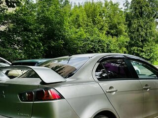 2012 Mitsubishi Lancer X Рестайлинг, серый, 650000 рублей, вид 4