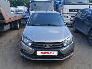 2021 Lada (ВАЗ) Granta I Рестайлинг, серый, 540000 рублей, вид 2