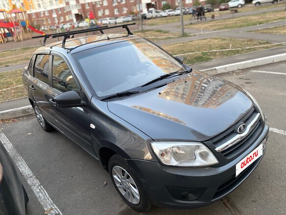2018 Lada (ВАЗ) Granta I, серебристый, 349000 рублей - вид 1