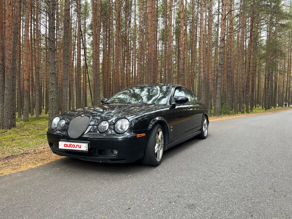 2003 Jaguar S-Type R I, чёрный, 1500000 рублей - вид 1