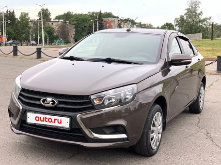 2017 Lada (ВАЗ) Vesta I, коричневый, 889000 рублей, вид 1