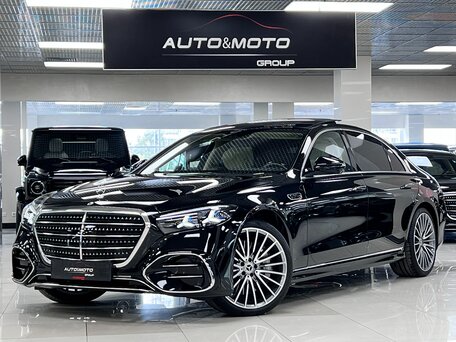 2026 Mercedes-Benz S-Класс 500 Long 4MATIC VII (W223) Рестайлинг, чёрный, 26999000 рублей, вид 3