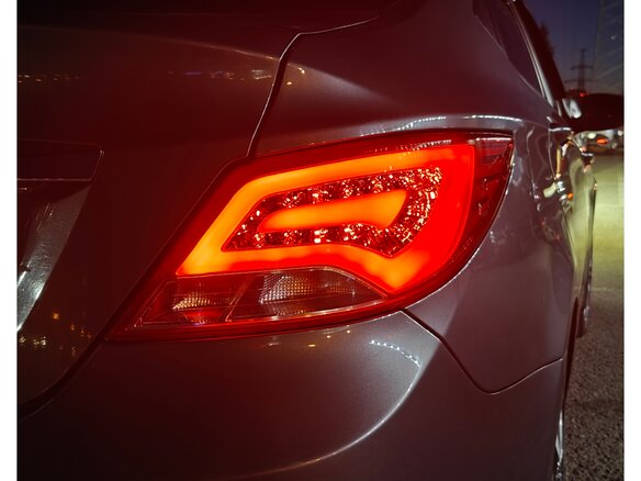 2015 Hyundai Solaris I Рестайлинг, серый, 850000 рублей - вид 10
