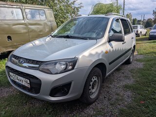 2015 Lada (ВАЗ) Kalina II, серебристый, 465000 рублей, вид 2