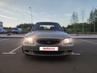 2005 Hyundai Accent ТагАЗ II, бежевый, 270000 рублей, вид 1