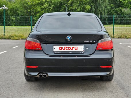 2007 BMW 5 серии 525xi V (E60/E61), чёрный, 1047000 рублей, вид 3