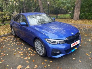 2019 BMW 3 серии 330i VII (G2x), синий, 3450000 рублей, вид 5
