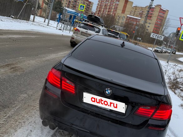 2012 BMW 5 серии 528i VI (F10/F11/F07), чёрный - вид 6