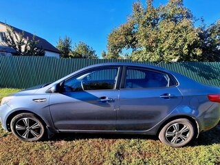 2012 Kia Rio 5-speed III, голубой, 730000 рублей, вид 4