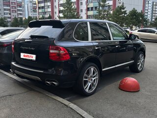 2008 Porsche Cayenne Turbo I Рестайлинг (957), чёрный, 1850000 рублей, вид 2