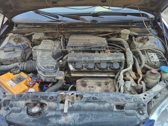 2003 Honda Civic VII Рестайлинг, синий - вид 11