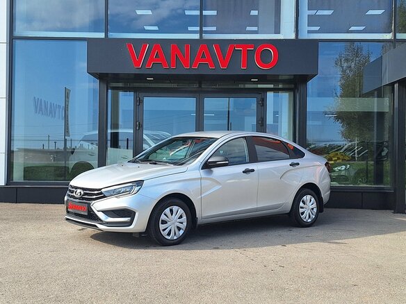 2024 Lada (ВАЗ) Vesta I Рестайлинг (NG), серебристый, 1270000 рублей - вид 7