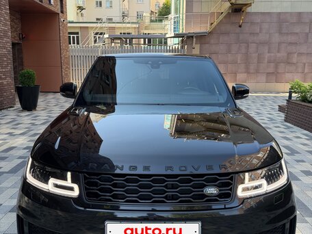 2020 Land Rover Range Rover Sport II Рестайлинг, чёрный, 5150000 рублей, вид 1