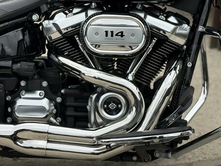 2018 Harley-Davidson Fat Boy, синий, 2200000 рублей, вид 5