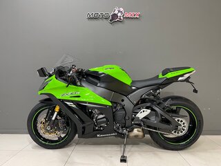2014 Kawasaki ZX-10R Ninja, зелёный, 1100000 рублей, вид 2