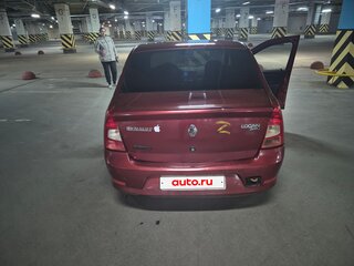 2011 Renault Logan I Рестайлинг, красный, 220000 рублей, вид 5
