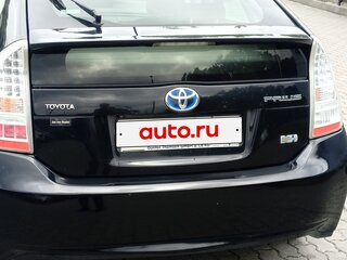 2011 Toyota Prius III Рестайлинг (XW30), чёрный, 1150000 рублей, вид 4