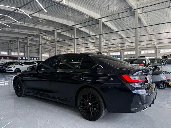 2023 BMW 3 серии 320Li VII (G2x) Рестайлинг, чёрный - вид 3