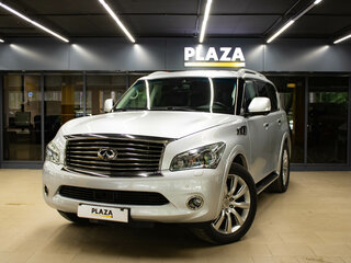 2011 Infiniti QX56 II, серебристый, 2860000 рублей, вид 1