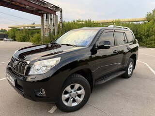 2012 Toyota Land Cruiser Prado 150 Series, чёрный, 3500000 рублей, вид 1