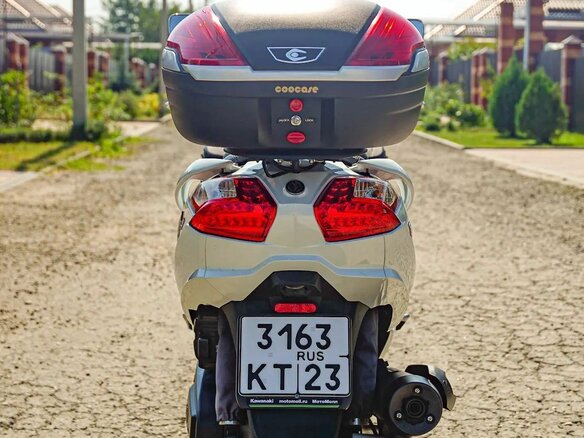2013 Sym Maxsym 400, белый, 445000 рублей - вид 5