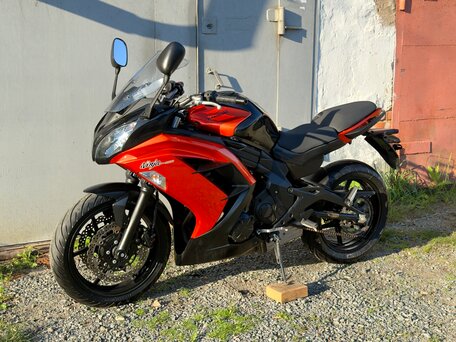 2014 Kawasaki Ninja 400, оранжевый, 305000 рублей, вид 4