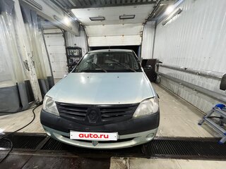 2006 Renault Logan I, зелёный, 89000 рублей, вид 2