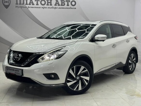 2018 Nissan Murano III (Z52), белый, 3095000 рублей