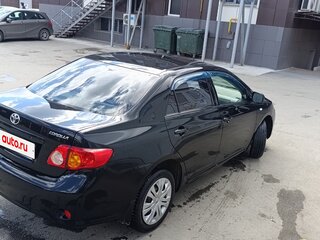 2008 Toyota Corolla AMT X (E140, E150), чёрный, 1150000 рублей, вид 4
