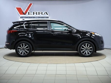 2017 Kia Sportage IV, чёрный, 1730000 рублей, вид 4