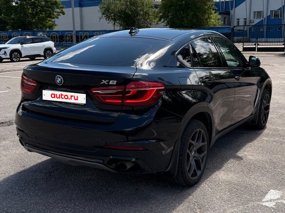 2016 BMW X6 30d II (F16), чёрный, 3600000 рублей - вид 12