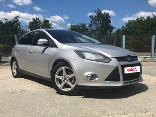 2014 Ford Focus III, серебристый, 635000 рублей, вид 1