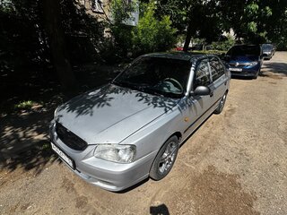 2007 Hyundai Accent ТагАЗ II, серебристый, 300000 рублей, вид 1