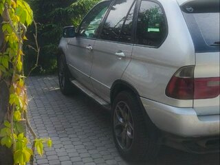 2002 BMW X5 3.0i I (E53), серый, 600000 рублей, вид 2