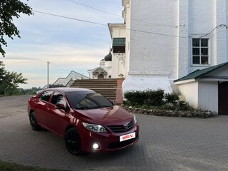 2012 Toyota Corolla X (E140, E150) Рестайлинг, красный, 1200000 рублей, вид 4