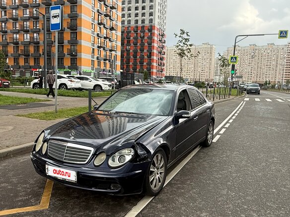 2003 Mercedes-Benz E-Класс 220 III (W211, S211), синий