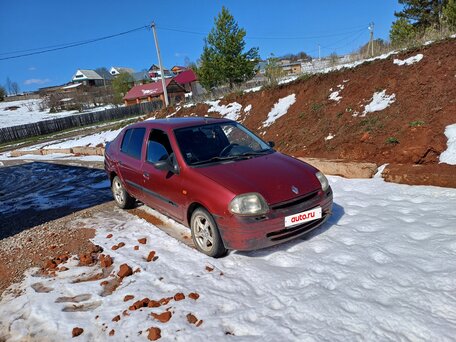 2001 Renault Clio II, красный, 60000 рублей, вид 1