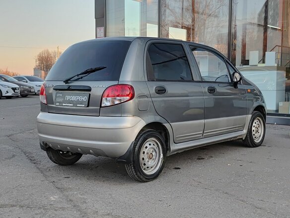 2014 Daewoo Matiz I Рестайлинг, серый, 220000 рублей - вид 4