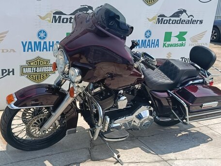 2005 Harley-Davidson Electra Glide, пурпурный, 585000 рублей, вид 3