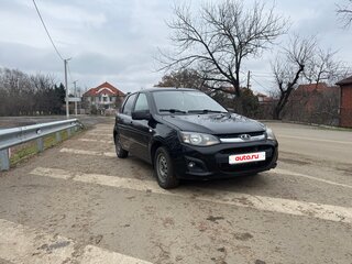2017 Lada (ВАЗ) Kalina II, чёрный, 520000 рублей, вид 2