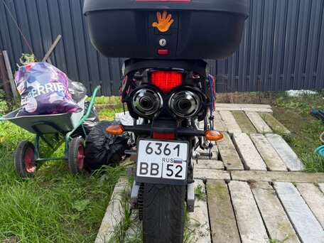 2004 Yamaha FZ6, красный, 360000 рублей, вид 2
