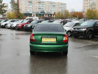 2003 Hyundai Accent II, зелёный, 239000 рублей, вид 4