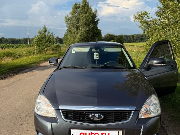 2014 Lada (ВАЗ) Priora I Рестайлинг, серый - вид 3