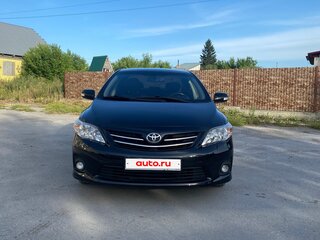 2011 Toyota Corolla X (E140, E150) Рестайлинг, чёрный, 1290000 рублей, вид 2