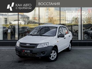 2012 Lada (ВАЗ) Granta I, белый, 285000 рублей, вид 1