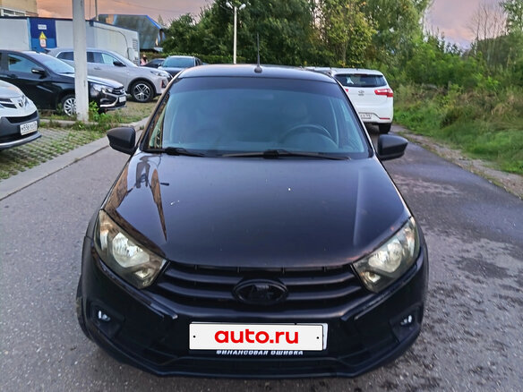 2020 Lada (ВАЗ) Granta I Рестайлинг, чёрный, 580000 рублей