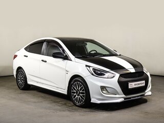 2013 Hyundai Solaris I, белый, 650000 рублей, вид 2