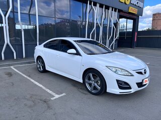 2011 Mazda 6 II (GH) Рестайлинг, белый, 800000 рублей, вид 2