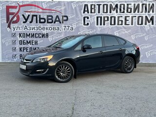 2013 Opel Astra J Рестайлинг, чёрный, 880000 рублей, вид 3