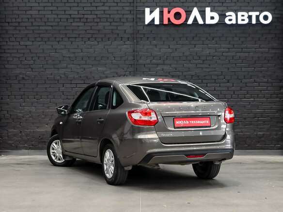 2020 Lada (ВАЗ) Granta I Рестайлинг, коричневый, 650000 рублей - вид 7
